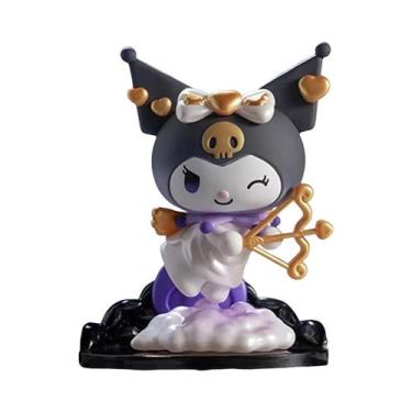 Imagem de Boneca Lobo Humano Feita À Mão Kuromi Brinquedo Ornamento De Aniversár