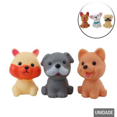 Imagem de Cachorro de Vinil 3 Peças - Tudo em Caixa