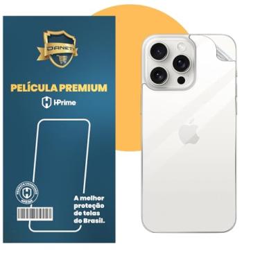 Imagem de Pel�cula Traseira Danet Nanoshield Para iPhone 13 ao 16 Prote��o Invis�vel e Resist�ncia Extra (Verso Para iPhone 15 Pro)