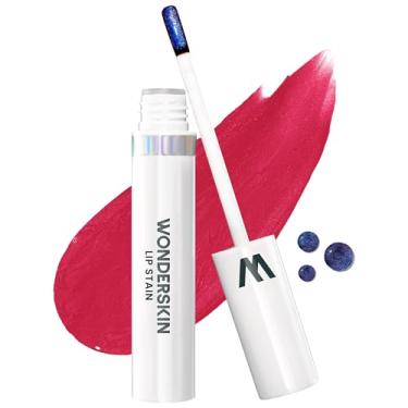 Imagem de Wonderskin Wonder Blading Lip Stain Peel Off Masque - Batom Vermelho De Longa Duração, à Prova D'água E De Transferência, Acabamento Fosco Peel Off Lip Stain (First Kiss Masque)
