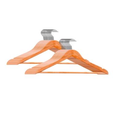 Imagem de Kit Conjunto 40 Cabides Madeira Native Cazza