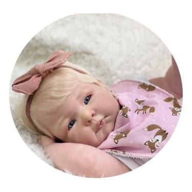 Imagem de Bebê Reborn Menina  Real Silicone, Toma Banho Princesa - Ana dolls
