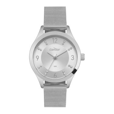 Imagem de Relógio Condor Feminino Dia A Dia Prata - Co2035nqs/4k
