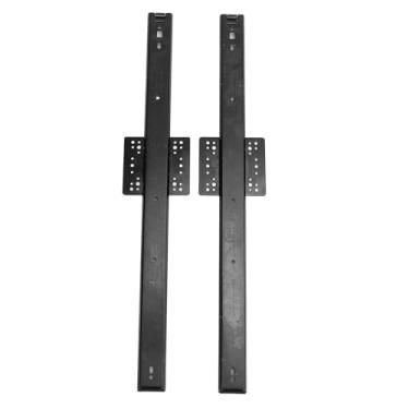 Imagem de 1 par 20 polegadas deslize 35mm largura 20kg carga rolamento escondido deslizante trilho porta para armário armário para facilidade de operações