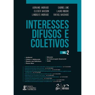 Imagem de Interesses Difusos E Coletivos - Vol.2 - 6ª Edição 2025