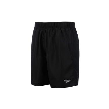 Imagem de Bermuda Masculina, Speedo, Basic Colors, Microfibra com Bolsos e Sunga Interna, tamanho G - Preto