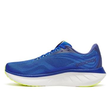 Imagem de Saucony Tênis masculino Ride 18, Lápis/Citron, 45
