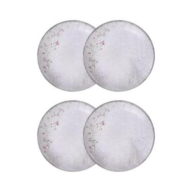 Imagem de Conjunto 4 Pratos Fundos 21cm Porcelana Floralis Tramontina