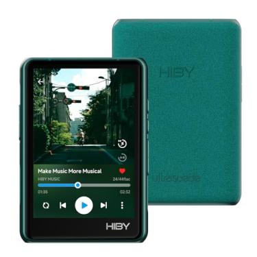 Imagem de HiBy Leitor de música MP3 R3 PRO II – Suporte Qobuz/Tidal, decodificação MQA 8X e DSD256 nativo, certificado de áudio de alta resolução, leitor de MP3 com tela sensível ao toque e PO de 3,5 mm +