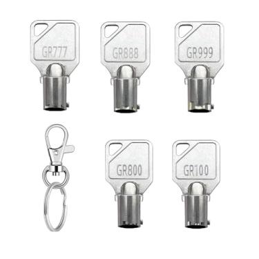 Imagem de GR777, GR800, GR888, GR100, GR999 Conjunto de chaves de máquina de lavar e secar roupa para Greenwald Speed Queen, chave de máquina de lavar roupa (5 peças)