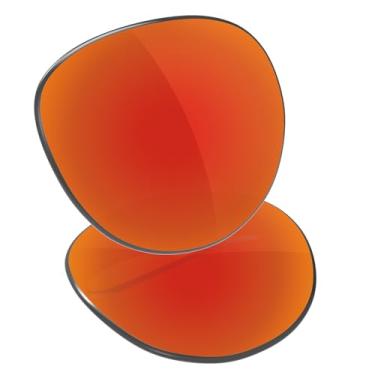 Imagem de Galvanic Lentes de reposição para óculos de sol RayBan Meta Headliner RW4009 50 mm - Vermelho fogo espelhado