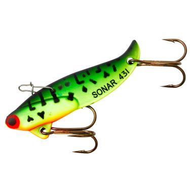 Imagem de Heddon Sonar Isca de pesca ajustável, verde fluorescente Crawdad, 7 g