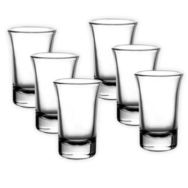 Imagem de Jogo Kit 12 Copo Shot Dose 50ml para Tequila Cachaça Whisky Vodka Licor