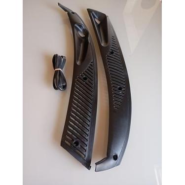 Imagem de Grade Para-Brisa Churrasqueira Capô VW Gol Bola Saveiro/Parati G2 1995 a 2001 | Peça Automotiva Resistente em Plástico ABS