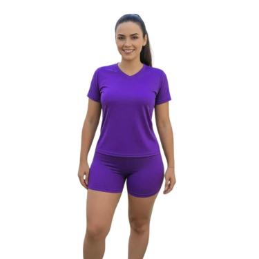 Imagem de Camiseta Feminina Manga Curta Dry Fitness Academia-Feminino