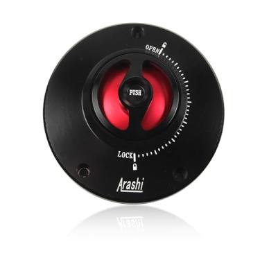 Imagem de Capa Arashi CNC para tanque de combustível sem chave para Honda CB1000R, CB600F Hornet 600, CB1300 CB1300S, CBF1000, CBR1000RR Fireblade, CBR1100XX, CBR1100XX Super Blackbird Acessórios de motocicleta