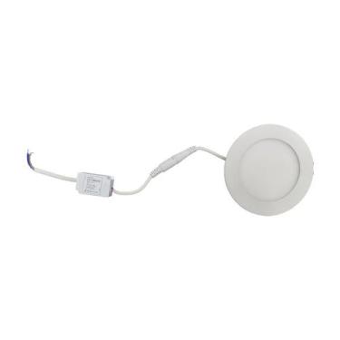 Imagem de Luminária Led Embutir Exbom Redonda 390 Lumens 6500K Bivolt