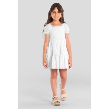Imagem de Vestido infantil menina bordado Mundi