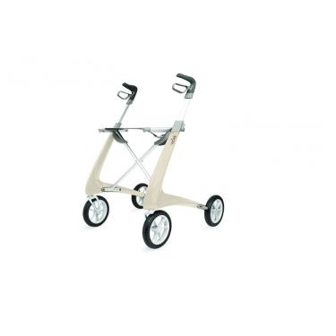 Imagem de Andador Adulto Idoso com Assento, Suporta até 136 quilos, BYACRE BYA100LGW, Branco