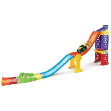 Imagem de Pista de Corrida 3 em 1 com Lançador e Carro Interativo que Ensina a Letra R em Ingles