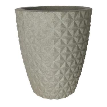 Imagem de Vaso De Planta Polietileno Alt 40cm Redondo Jardim Varanda - Flores Im