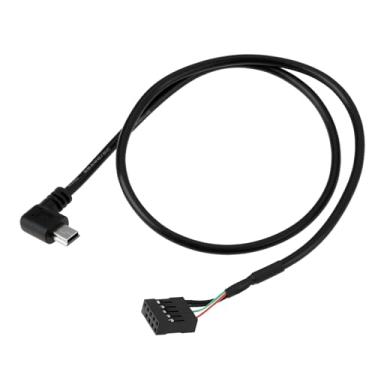 Imagem de OTOTEC 10 pinos 9 furos CPU Cooler cabo de interface USB 50 cm compatível com Corsair H80i H100i H110i H115i