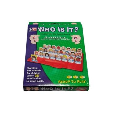 Imagem de Jogo de tabuleiro Adivinha quem é? para 2 jogadores, mais de 6 anos