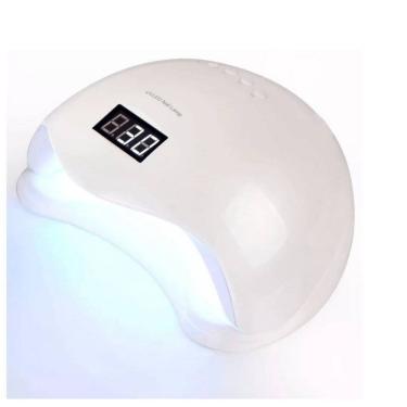 Imagem de Lâmpada LED UV 48W para manicure de unhas com sensor e temporizador