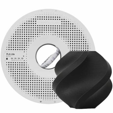 Imagem de Filamento PLA Lite Bambu Lab para Impressora 3D Preto 1kg - A18-K0-1.75-1000-SPL