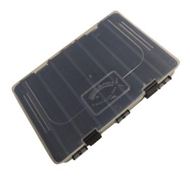 Imagem de Estojo Organizador P/ Iscas Artificiais Duplo 2 Lados Cor Preto