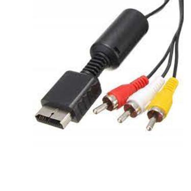 Imagem de Cabo Av Rca Audio E Video Playstation Ps1 Ps2 E Ps3