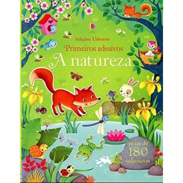 Imagem de Livro - A natureza : Primeiros adesivos