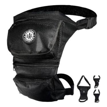 Imagem de Pochete De Perna Motoboy Camping Pesca Cartucheira Trilha - POCHETE MO