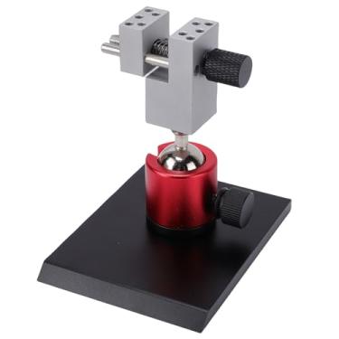 Imagem de Luqeeg Mini Torno, Largura de Aperto Ajustável de 0-2,48 pol., Braçadeira de Mesa Pequena, Torno de Bancada Giratório de 360° Com Base para Fazer Joias, Artesanato Em Madeira Faça