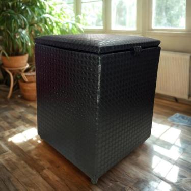 Imagem de Puff Bau Pequeno Porta Brinquedos Organizador Puffe Pufe Baú - Baú Puf