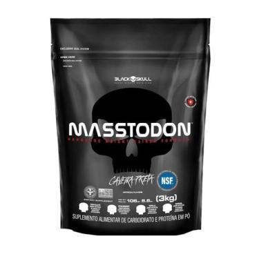 Imagem de Masstodon Refil (3kg) - Sabor: Morango - Black Skull