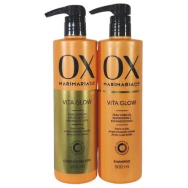 Imagem de Kit Shampoo e Condicionador Vita Glow 500ml