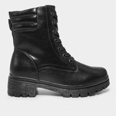 Imagem de Bota Coturno Mooncity Cano Médio Feminina-Feminino