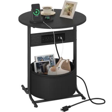 Imagem de Creso hom Mesa lateral redonda preta UA20HHBZ01