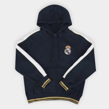 Imagem de Moletom Infantil Real Madrid, Marinho, 18A