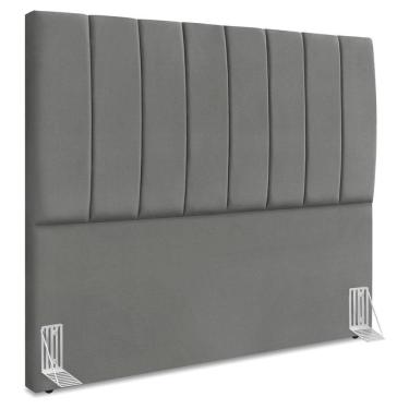 Imagem de Cabeceira Queen 160 cm Com Frame Dalia Suede Artte