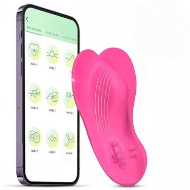 Imagem de Mini calcinhas vibratórias de viagem vestíveis 2025 com controle remoto, vibrador, vibrador, brinquedos, roupa íntima para mulheres, dispositivo de 10 velocidades, ótimo para ela em um encontro