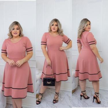 Imagem de Vestido Evangélico Moda Roupas Feminina Atacado - Universo do Closet, 