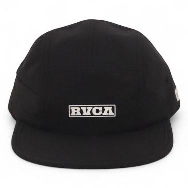 Imagem de Boné RVCA Five Panel Option - Preto (Aba Flexível)-Unissex