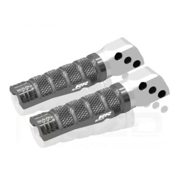 Imagem de Anti-derrapante Pedais De Apoio Para Os Pés Do Passageiro, Apoios Para Os Pés Traseiros Para S1000R S1000RR 2011-2016 2017 2018(Gray2)
