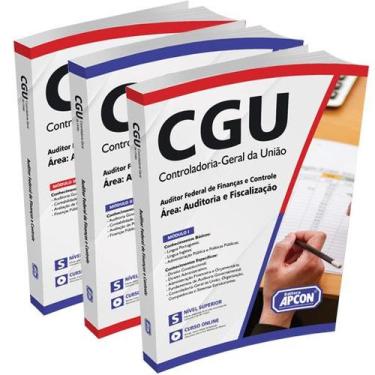 Imagem de Apostila CGU 2022 - Auditor Federal de Finanças e Controle - Área: Aud