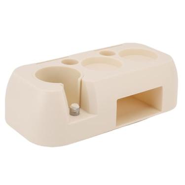 Imagem de AUNMAS Estação de Compactação de café Expresso, Portátil, Suporte para Máquina de café, Acessórios, Organizador para Casa, Escritório, Bancada, Bar (Bege)