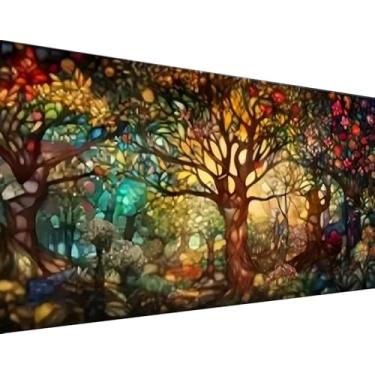 Imagem de MOMDEDP Kits de arte de diamante de árvore da vida 5D para adultos, pintura de diamante 5D faça você mesmo, kits de pintura de diamante de tamanho grande para adultos, diamantes redondos completos