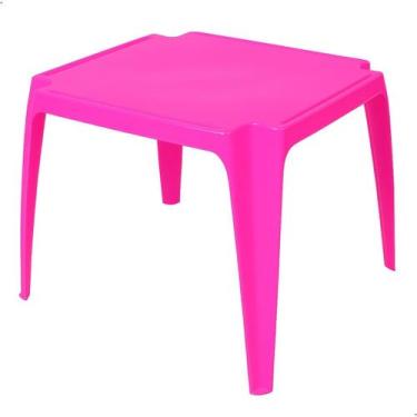 Imagem de Mesinha Infantil De Atividades Branca Divertida Resistente - Goiania P