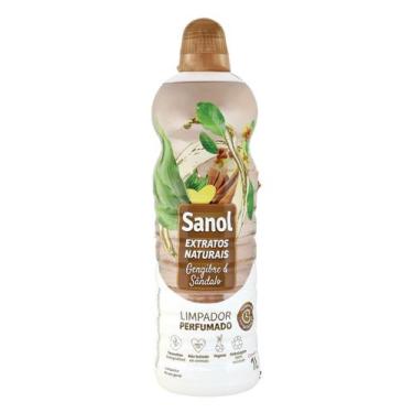 Imagem de Limpador perfumado sanol extratos naturais gengibre e sandalo 1l